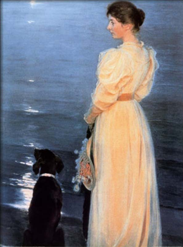 Summer Evening at Skagen by Peder Severin Kroyer paintings reproduction